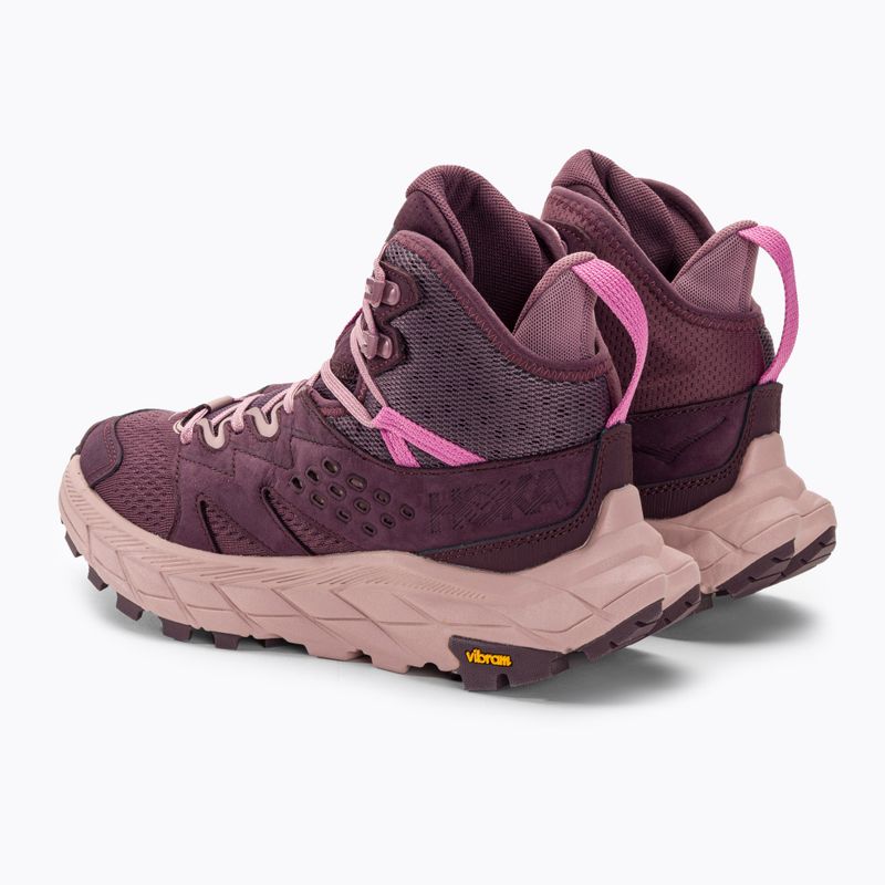 Дамски обувки за трекинг HOKA Anacapa Breeze Mid raisin/pale mauve 4