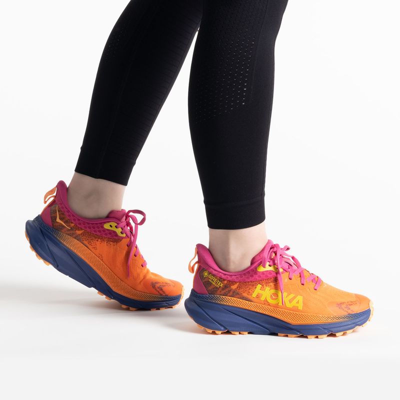 Дамски обувки за бягане HOKA Challenger ATR 7 GTX orange-pink 1134502-VOPY 2