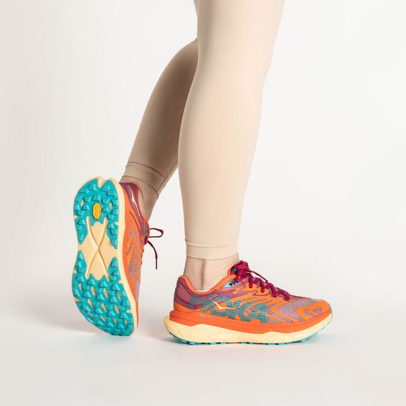 Дамски обувки за бягане HOKA Tecton X 2 cherries jubilee/flame 2