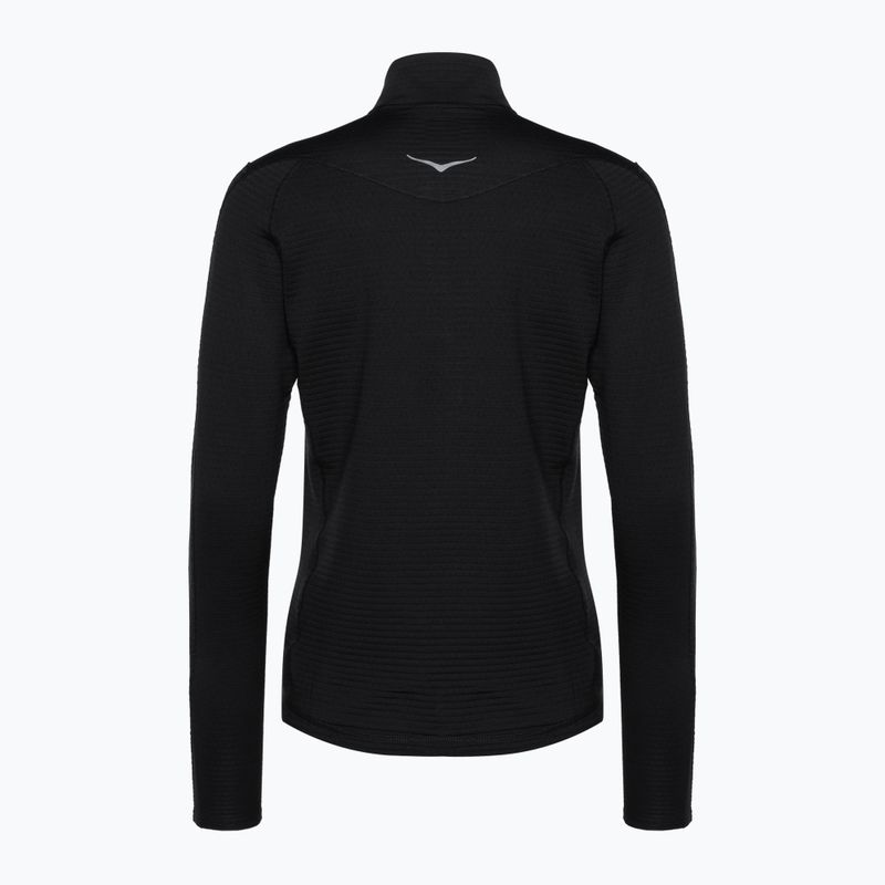 Дамски суитшърт за бягане HOKA 1/2 Zip black 2