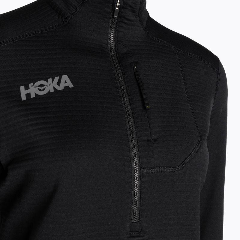 Дамски суитшърт за бягане HOKA 1/2 Zip black 3