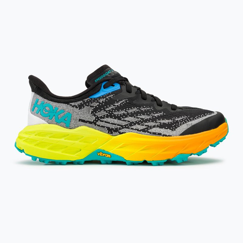 Дамски обувки за бягане HOKA Speedgoat 5 black/evening primrose 2