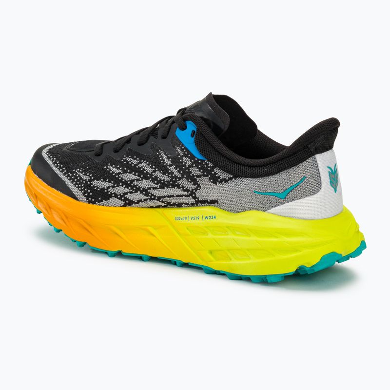 Дамски обувки за бягане HOKA Speedgoat 5 black/evening primrose 3