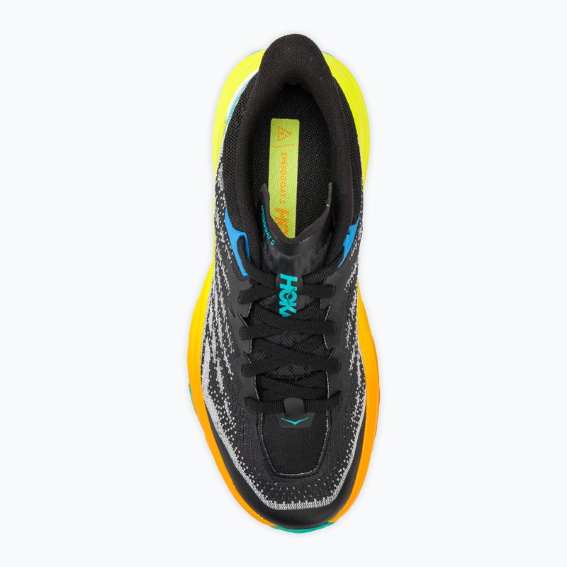 Дамски обувки за бягане HOKA Speedgoat 5 black/evening primrose 5