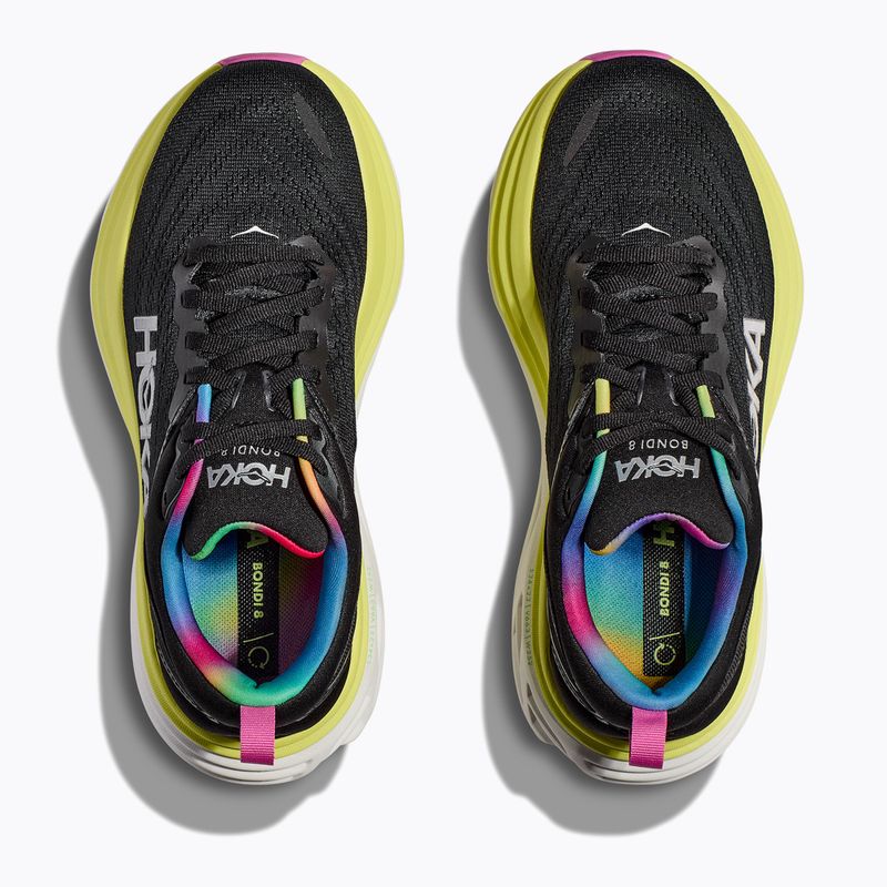 Мъжки обувки за бягане HOKA Bondi 8 black/citrus glow 8