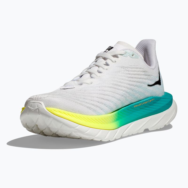 Дамски обувки за бягане HOKA Mach 5 white/blue glass 8