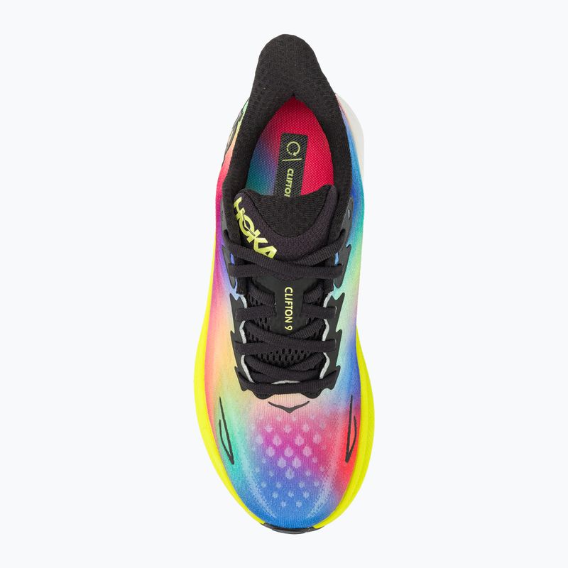 Дамски обувки за бягане HOKA Clifton 9 black/multi 7