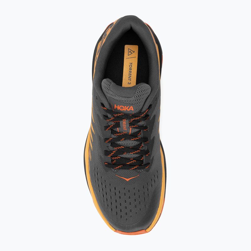 HOKA Torrent 3 castlerock/sherbet мъжки обувки за бягане 5