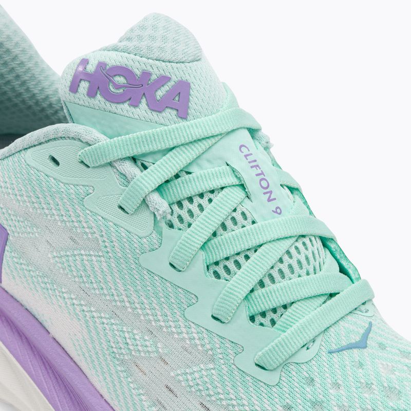Дамски обувки за бягане HOKA Clifton 9 sunlit ocean/lilac mist 10