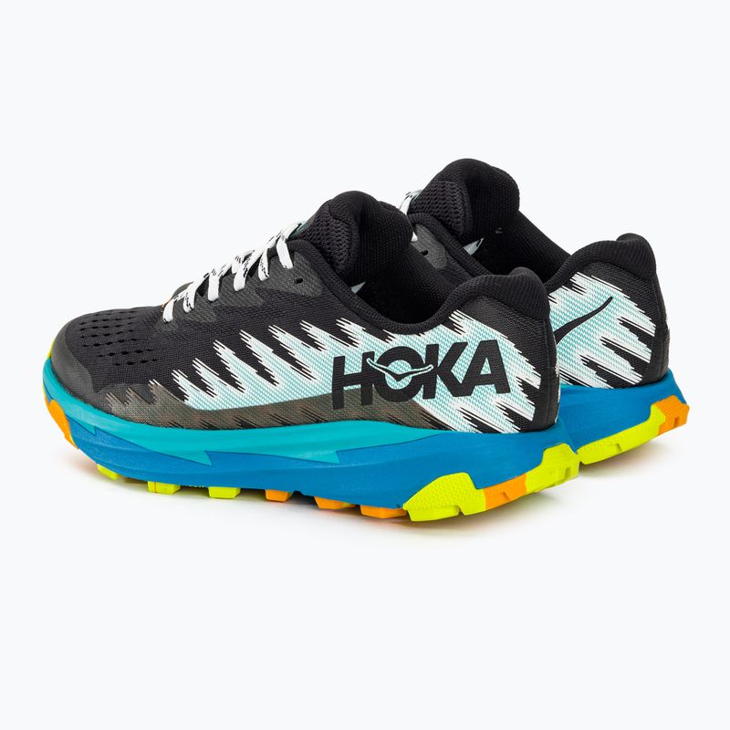 Дамски обувки за бягане HOKA Torrent 3 black/diva blue 4