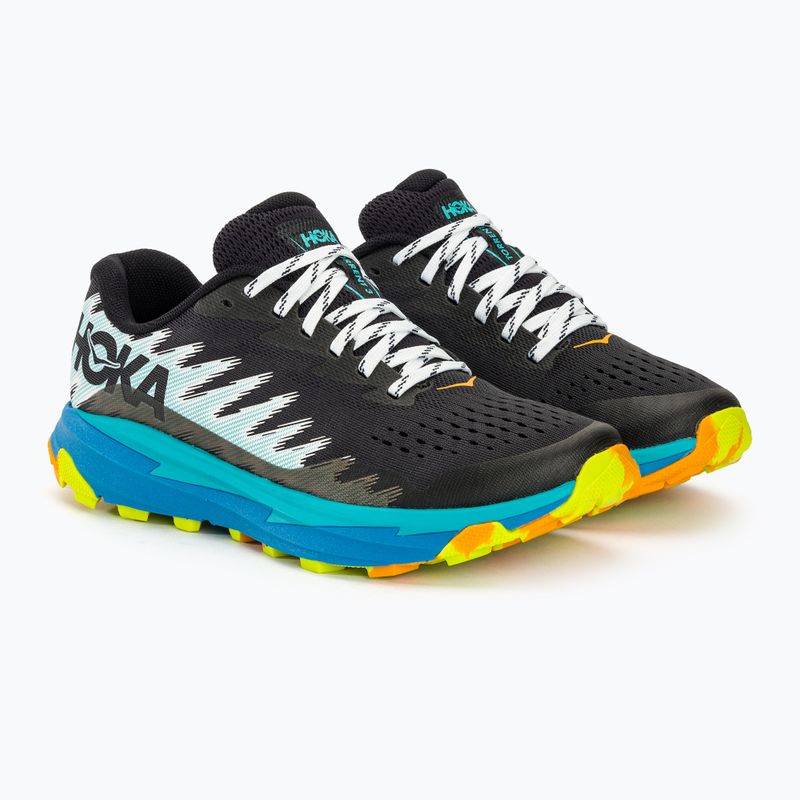 Дамски обувки за бягане HOKA Torrent 3 black/diva blue 5