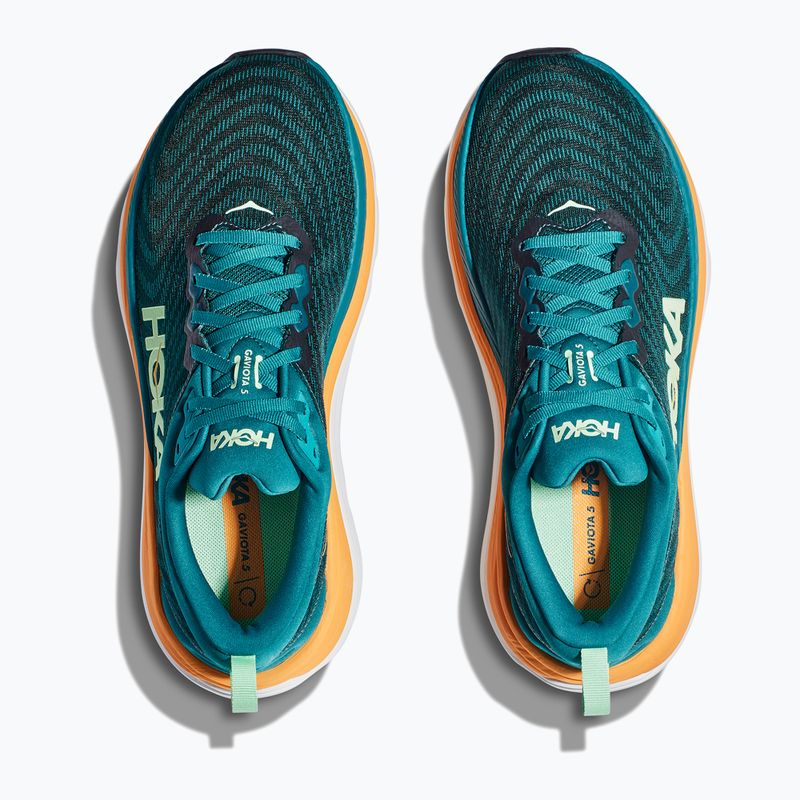 Мъжки обувки за бягане HOKA Gaviota 5 deep lagoon/sherbet 8