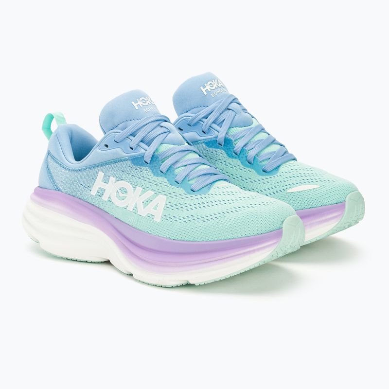 Дамски обувки за бягане HOKA Bondi 8 airy blue/sunlit ocean 5