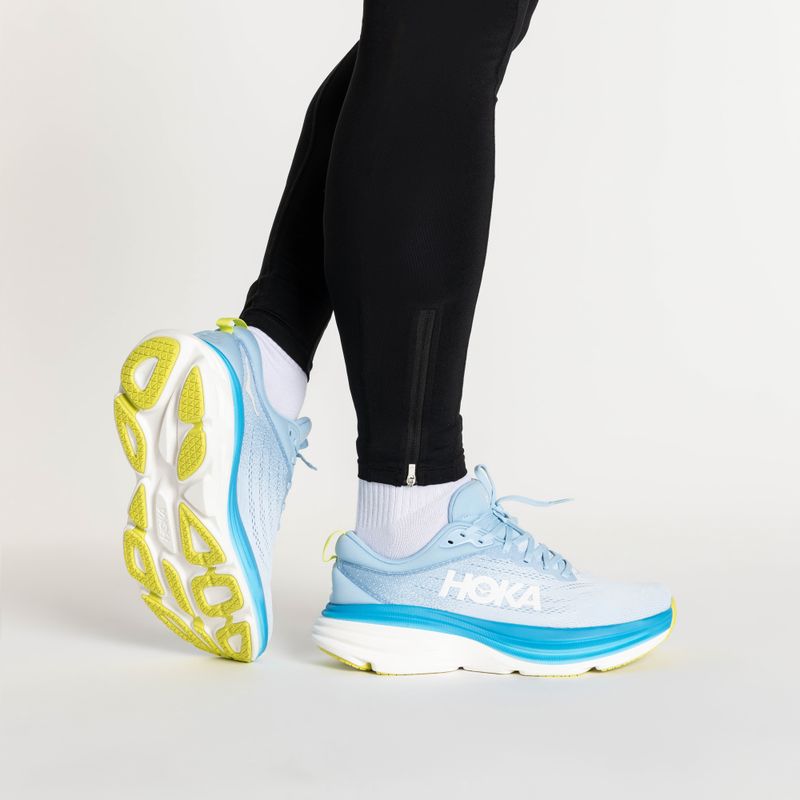 Мъжки обувки за бягане HOKA Bondi 8 Wide airy blue/diva blue 2