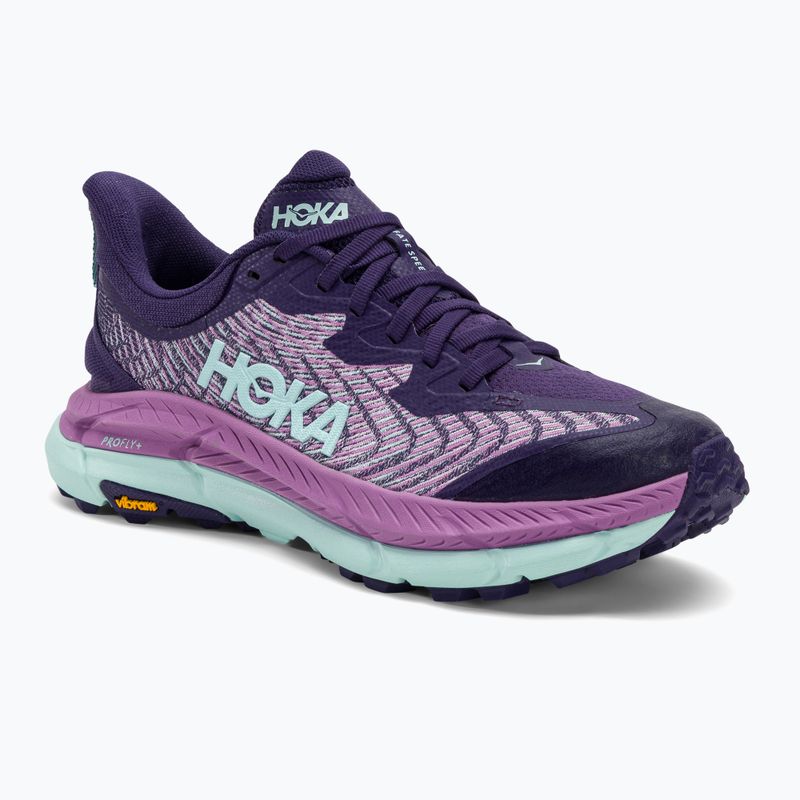 Дамски обувки за бягане HOKA Mafate Speed 4 night sky/orchid flower