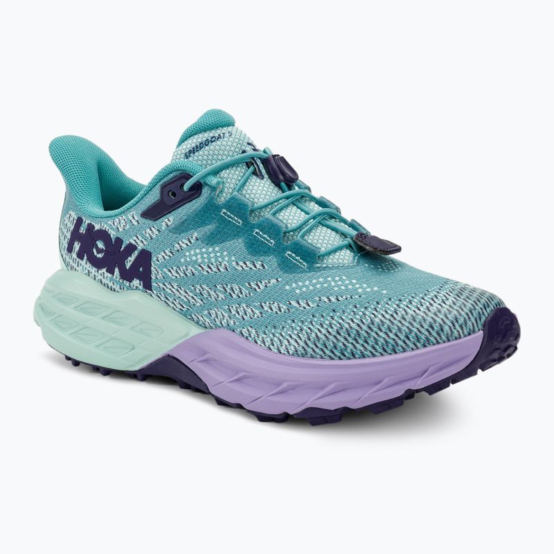 Детски обувки за бягане HOKA Speedgoat 5 ocean mist/lilac mist