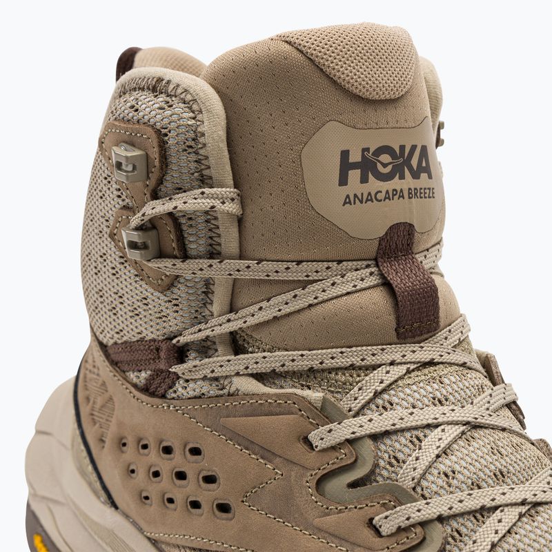 HOKA мъжки ботуши за трекинг Anacapa Breeze Mid dune/oxford tan 8