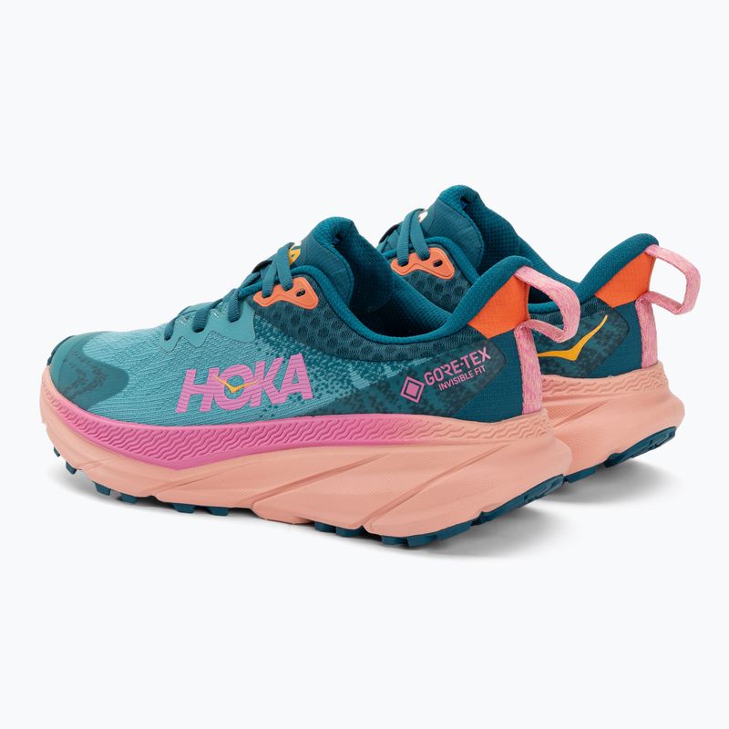 Дамски обувки за бягане HOKA Challenger ATR 7 GTX ocean mist/deep lagoon 3