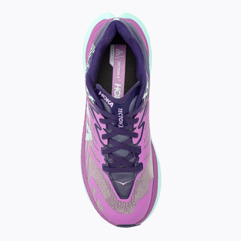 Дамски обувки за бягане HOKA Tecton X 2 orchid flower/night sky 6