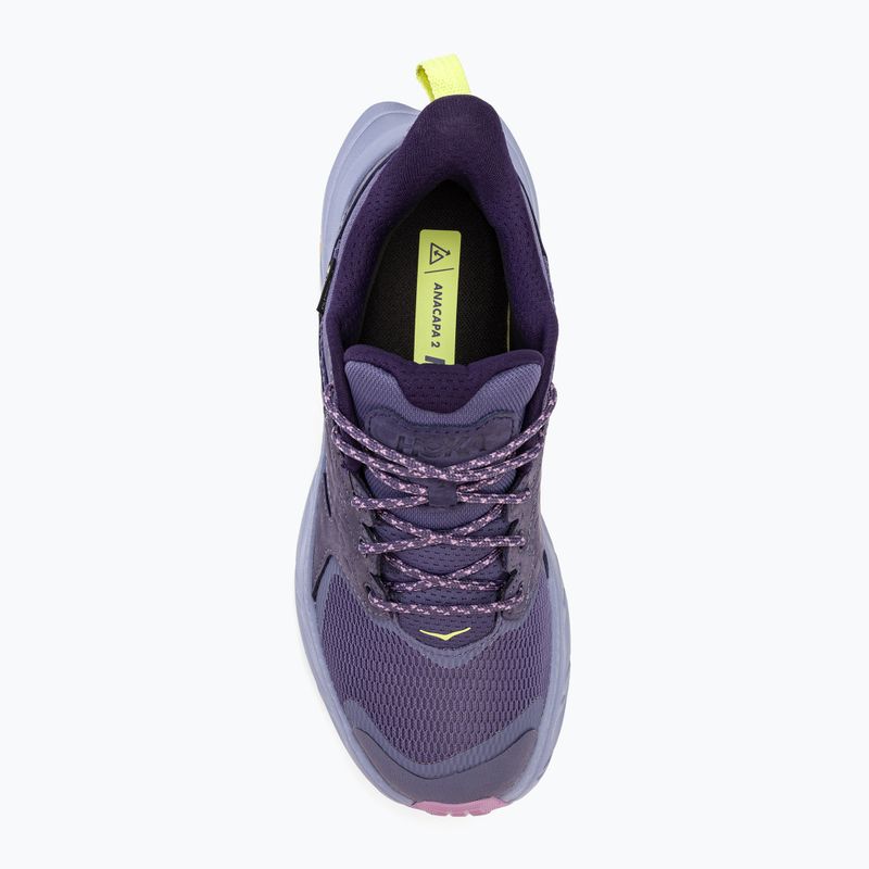 Дамски ботуши за трекинг HOKA Anacapa 2 Low GTX meteor/cosmic sky 5