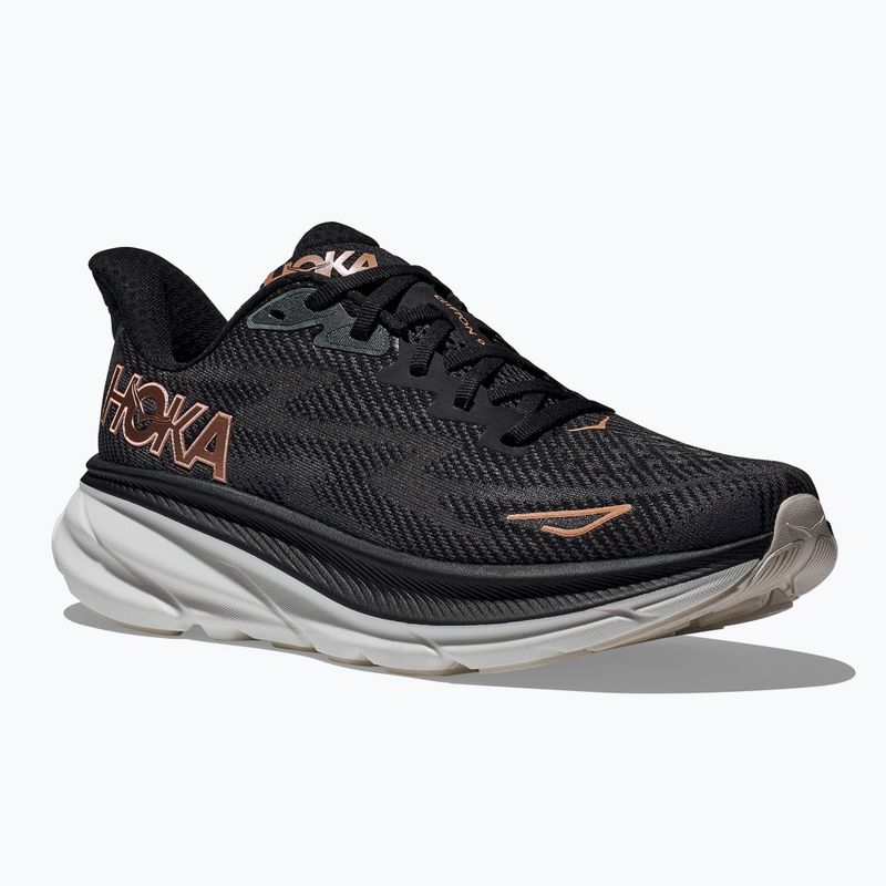 Дамски обувки за бягане HOKA Clifton 9 black/rose gold 8