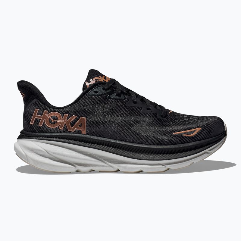 Дамски обувки за бягане HOKA Clifton 9 black/rose gold 9