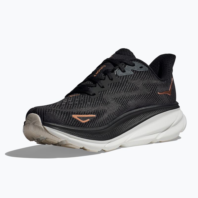 Дамски обувки за бягане HOKA Clifton 9 black/rose gold 12