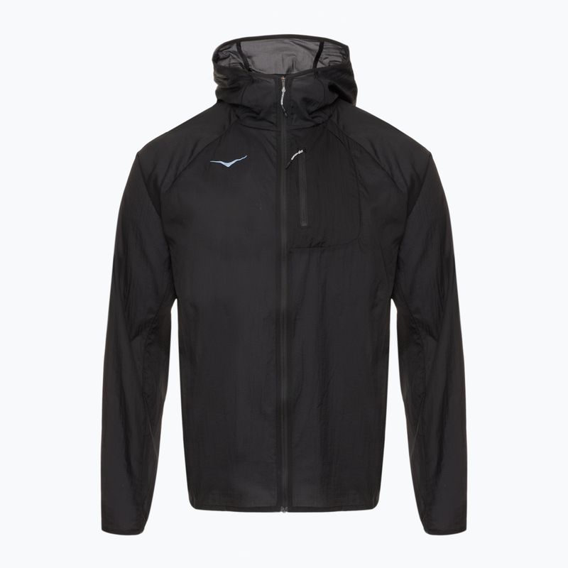 Мъжко яке за бягане HOKA Skyflow black
