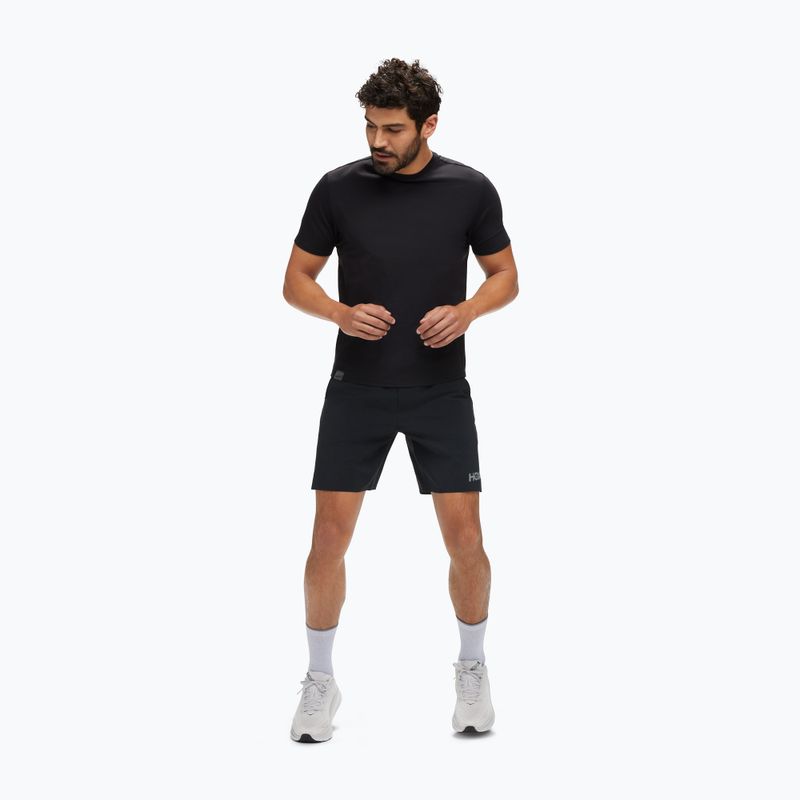 Мъжка тениска за бягане HOKA Essential Tee black 2