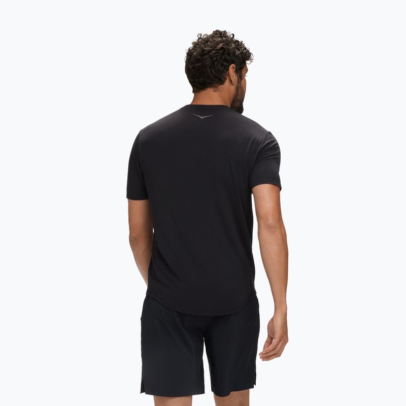Мъжка тениска за бягане HOKA Essential Tee black 3