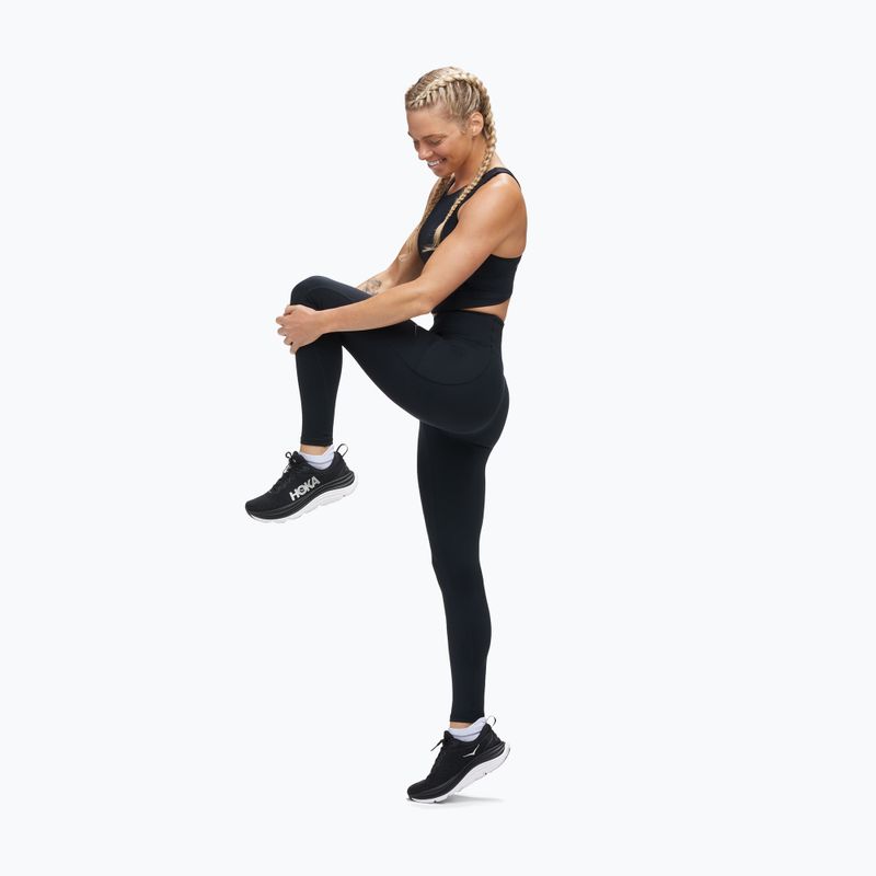 Дамски клин за бягане HOKA Elaro Knit Tight 27" black 2