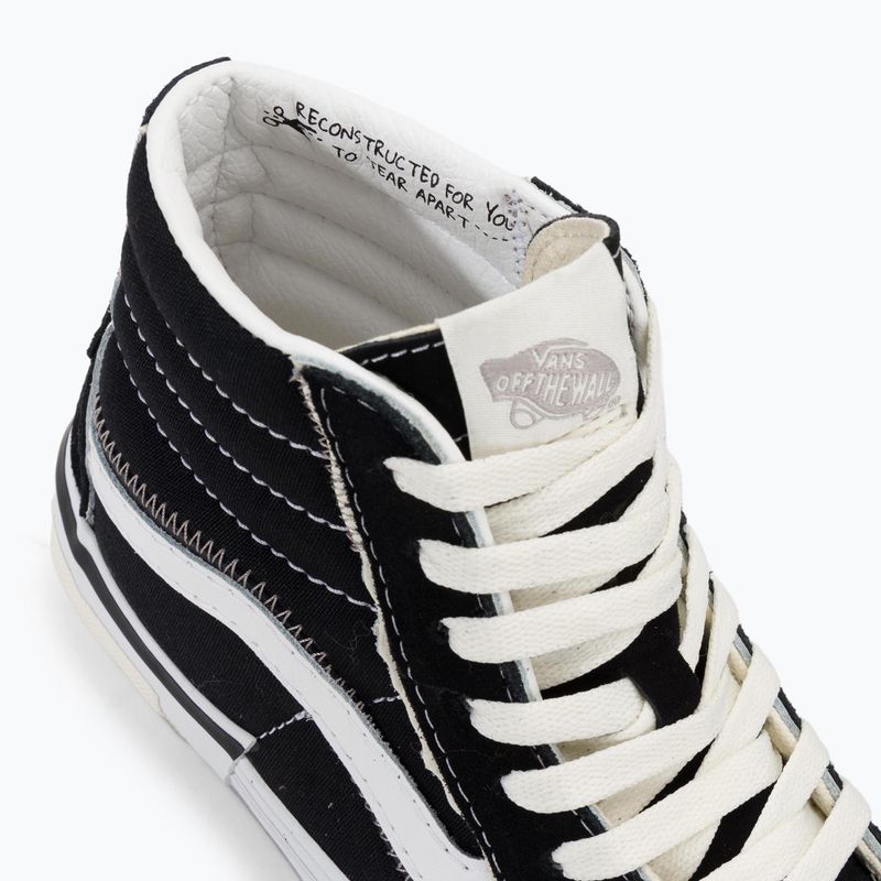 Обувки Vans SK8-Hi Reconstruct black/true white 8