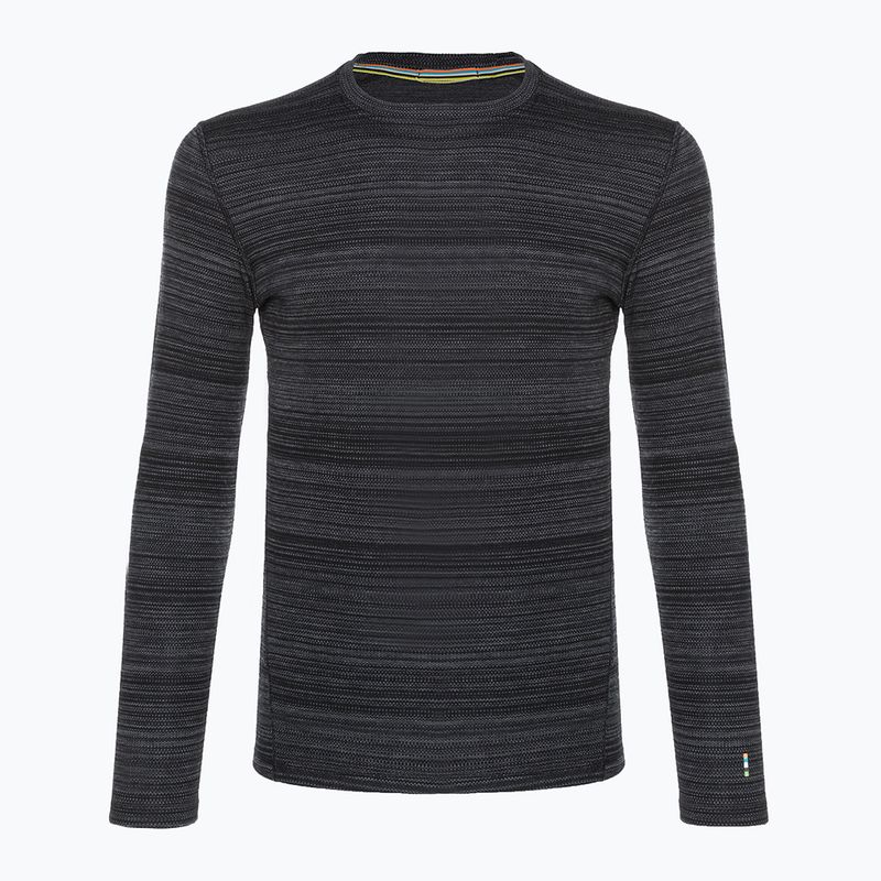 Мъжки термални тениски Smartwool Merino 250 Baselayer Crew Boxed черен цвят shift