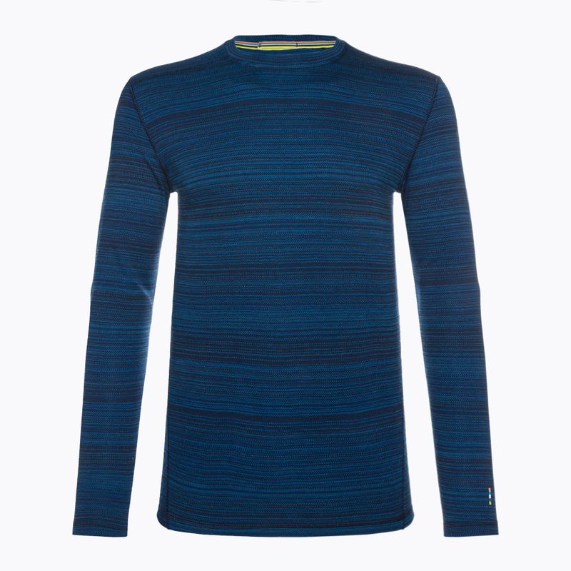 Мъжка термоактивна блуза Smartwool Merino 250 Baselayer Crew Boxed deep navy color shift 3