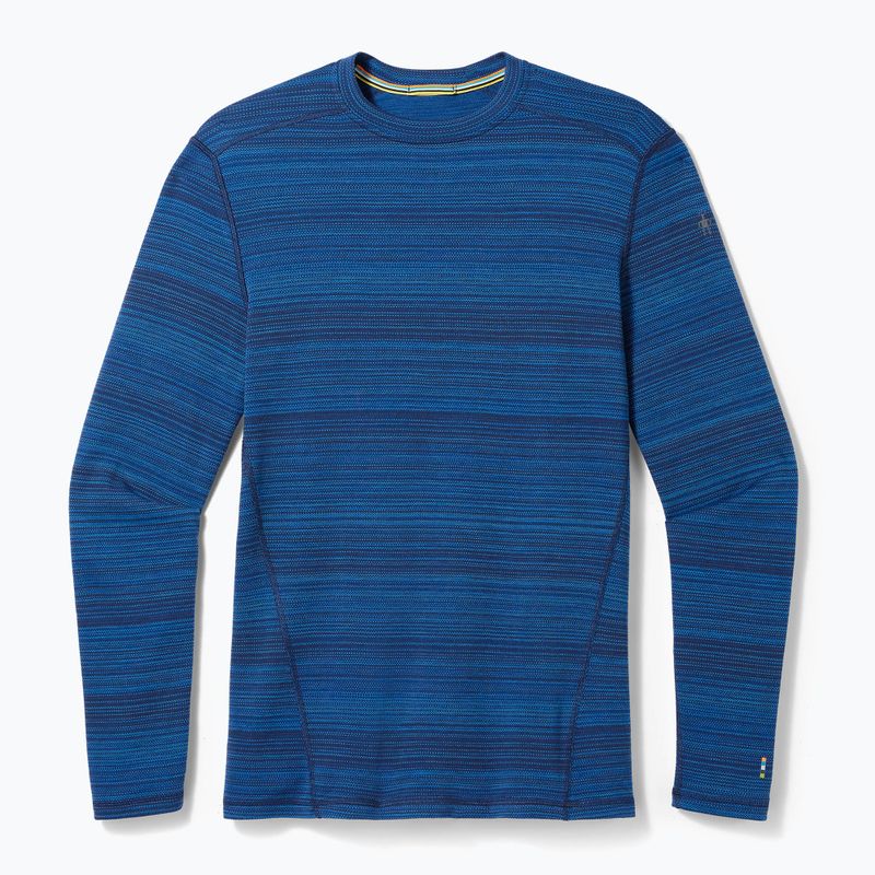 Мъжка термоактивна блуза Smartwool Merino 250 Baselayer Crew Boxed deep navy color shift 6