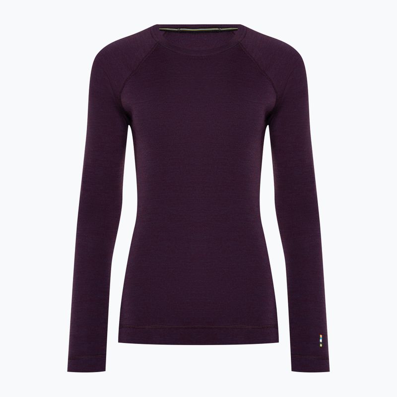 Дамска термоактивна блуза Smartwool Merino 250 Baselayer Crew Boxed purple iris heather 3