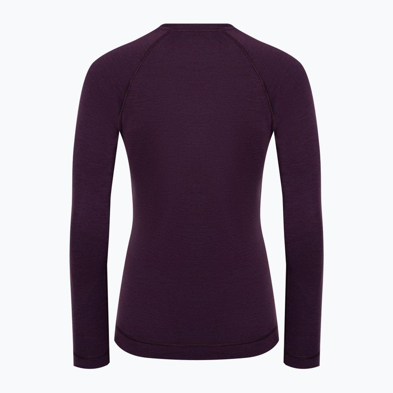 Дамски термобельо Smartwool Merino 250 Baselayer Crew Boxed с дълъг ръкав purple iris heather 4