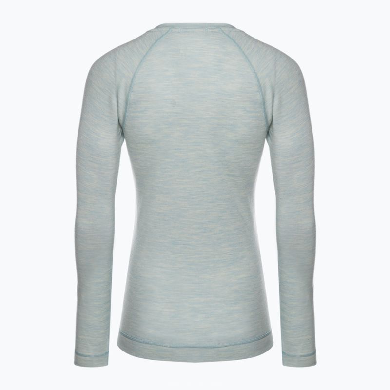 Дамска термо тениска Smartwool Merino 250 Baselayer Crew Boxed winter sky heather 4