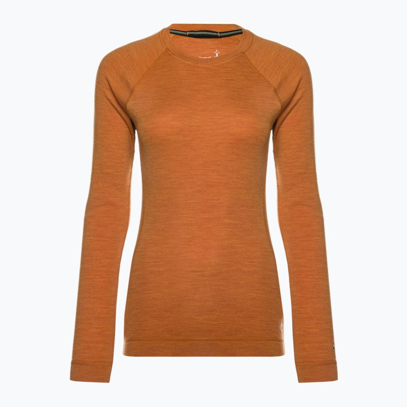 Дамска термоактивна блуза Smartwool Merino 250 Baselayer Crew Boxed marmalade heather 3