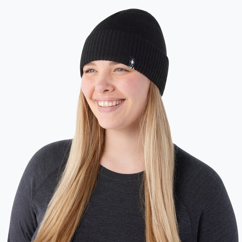 Smartwool Шапка с подплата от полар черна 2