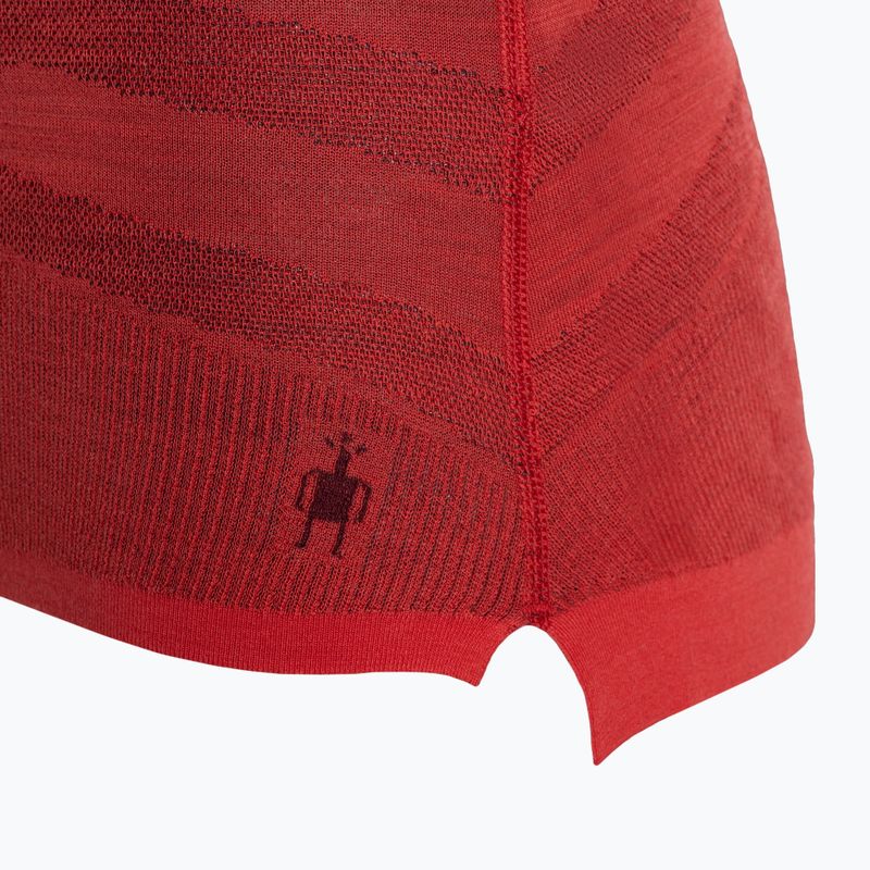 Дамска термоактивна блуза Smartwool Intraknit Thermal Merino Baselayer Crew scarlet/black 4