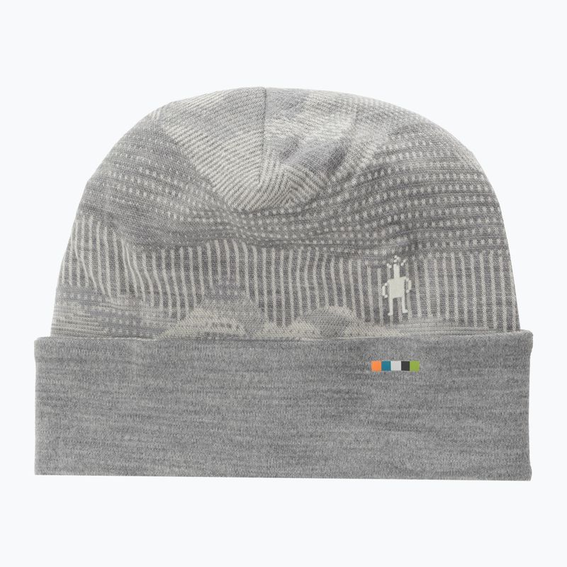 Smartwool Merino Reversible Cuffed светлосива шапка Mountain Scape 5