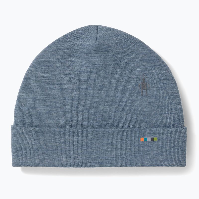 Smartwool Merino Reversible Cuffed pewter blue heather cap