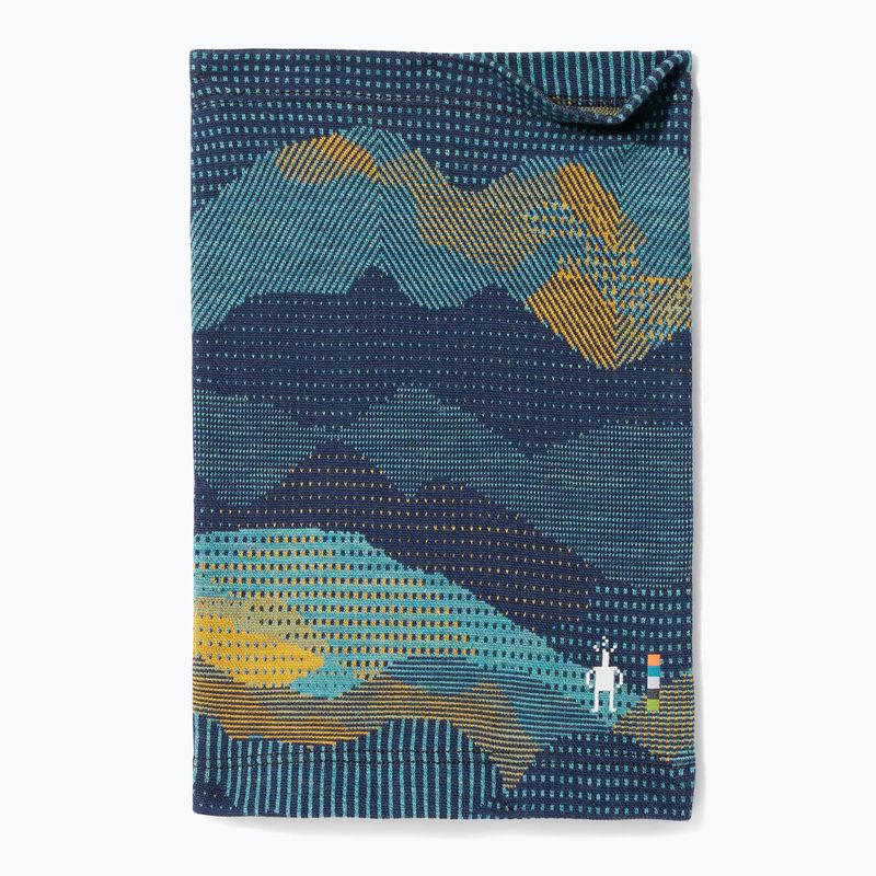 Smartwool Thermal Merino blueberry mtn scape детски суичър