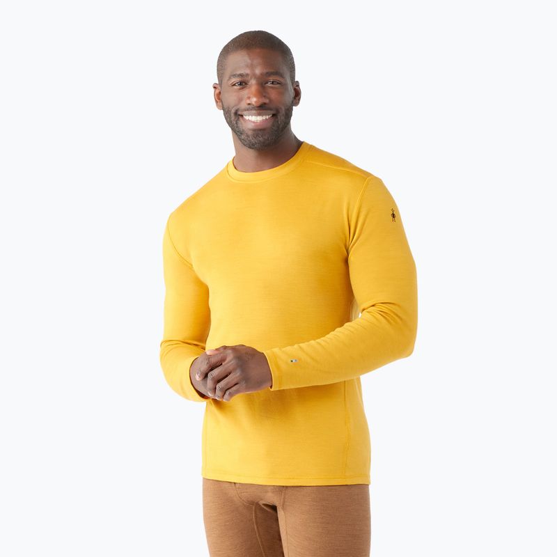 Smartwool Merino 250 Baselayer Crew Boxed honey gold термо тениска за мъже