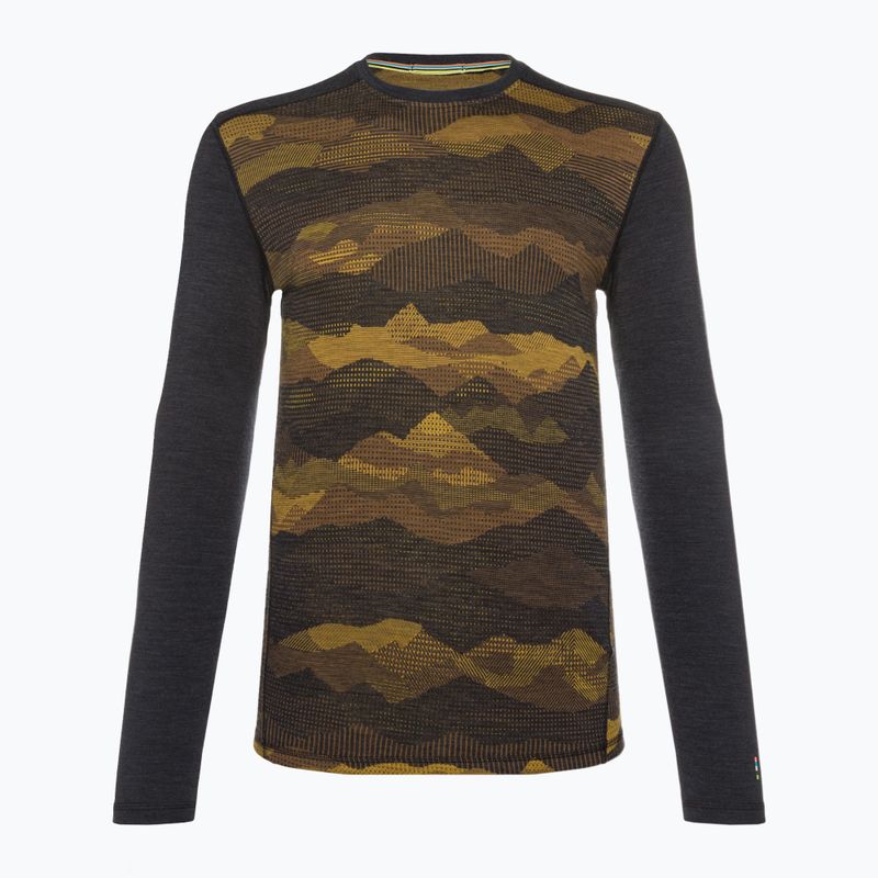 Мъжка термоактивна блуза Smartwool Merino 250 Baselayer Crew Boxed charcoal mtn scape 3