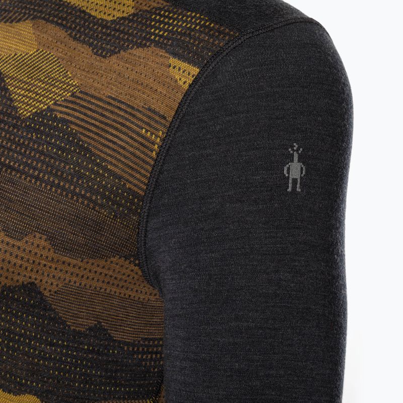 Мъжка термоактивна блуза Smartwool Merino 250 Baselayer Crew Boxed charcoal mtn scape 5