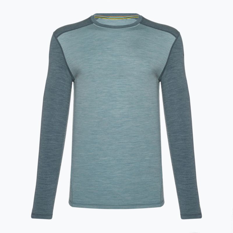 Мъжка термо тениска Smartwool Merino 250 Baselayer Crew Boxed pewter blue-lead 3