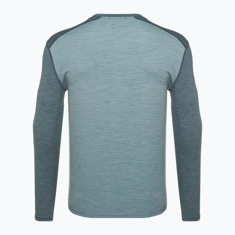 Мъжка термо тениска Smartwool Merino 250 Baselayer Crew Boxed pewter blue-lead 4