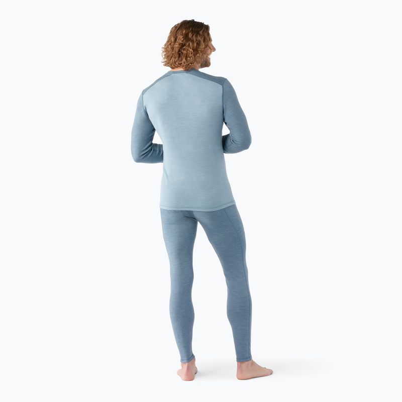 Мъжка термоактивна блуза Smartwool Merino 250 Baselayer Crew Boxed pewter blue-lead 2